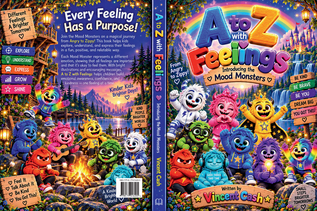 A to Z with Feelings (Hardback)