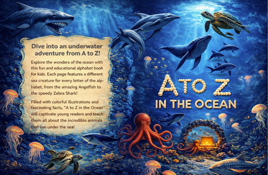 A to Z in the Ocean (Hardback)
