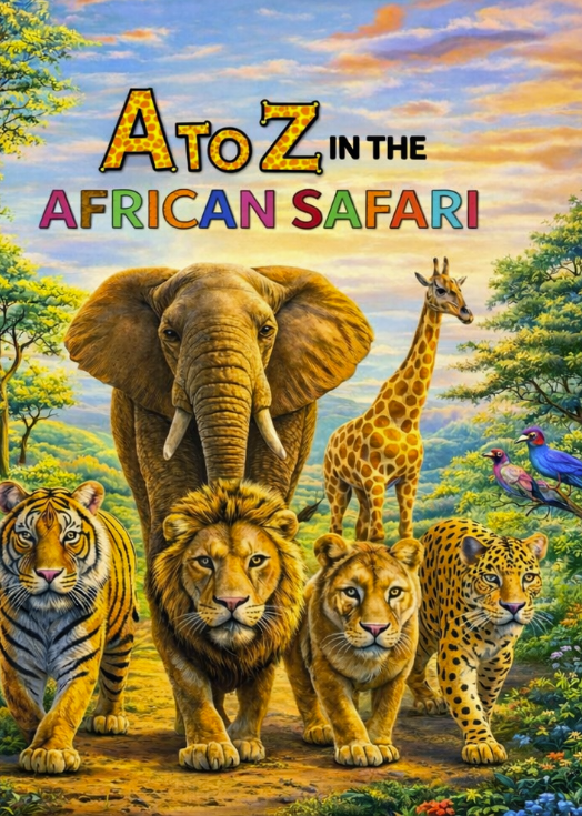 A to Z in the African Safari (Harback)
