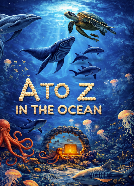A to Z in the Ocean (Hardback)