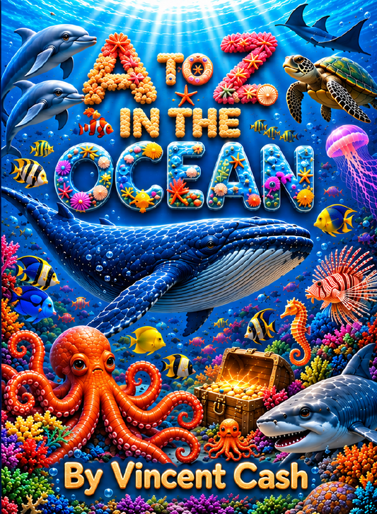 A to Z in the Ocean (Hardback)