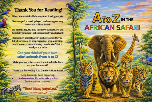 A to Z in the African Safari (Harback)
